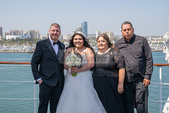 Ariel and Maricruz wedding ceremony, reception at The Queen Mary in Long Beach Ca, Gustavo Villarreal Photographer, videographer, 323-633-8283, www.gvphotoandvideo.com