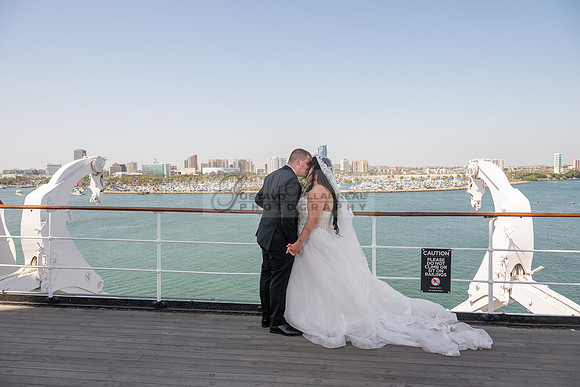Ariel and Maricruz wedding ceremony, reception at The Queen Mary in Long Beach Ca, Gustavo Villarreal Photographer, videographer, 323-633-8283, www.gvphotoandvideo.com