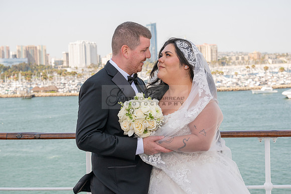 Ariel and Maricruz wedding ceremony, reception at The Queen Mary in Long Beach Ca, Gustavo Villarreal Photographer, videographer, 323-633-8283, www.gvphotoandvideo.com