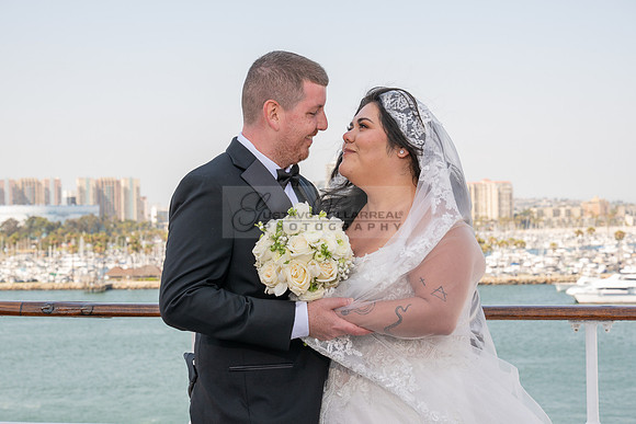 Ariel and Maricruz wedding ceremony, reception at The Queen Mary in Long Beach Ca, Gustavo Villarreal Photographer, videographer, 323-633-8283, www.gvphotoandvideo.com