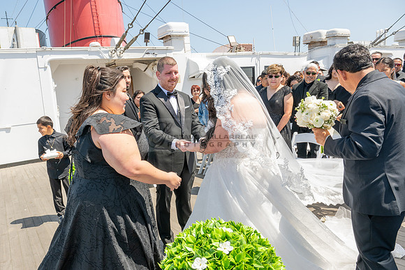 Ariel and Maricruz wedding ceremony, reception at The Queen Mary in Long Beach Ca, Gustavo Villarreal Photographer, videographer, 323-633-8283, www.gvphotoandvideo.com