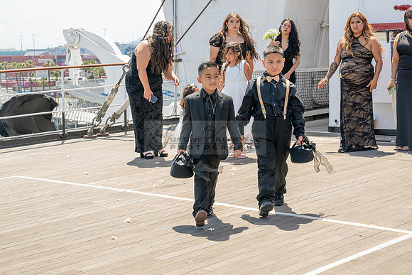 Ariel and Maricruz wedding ceremony, reception at The Queen Mary in Long Beach Ca, Gustavo Villarreal Photographer, videographer, 323-633-8283, www.gvphotoandvideo.com