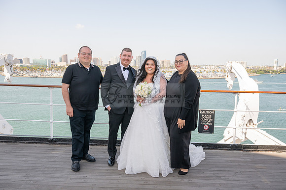 Ariel and Maricruz wedding ceremony, reception at The Queen Mary in Long Beach Ca, Gustavo Villarreal Photographer, videographer, 323-633-8283, www.gvphotoandvideo.com