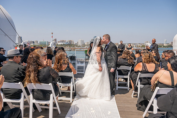 Ariel and Maricruz wedding ceremony, reception at The Queen Mary in Long Beach Ca, Gustavo Villarreal Photographer, videographer, 323-633-8283, www.gvphotoandvideo.com