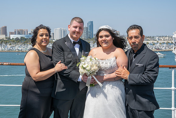 Ariel and Maricruz wedding ceremony, reception at The Queen Mary in Long Beach Ca, Gustavo Villarreal Photographer, videographer, 323-633-8283, www.gvphotoandvideo.com
