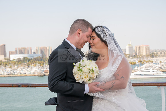 Ariel and Maricruz wedding ceremony, reception at The Queen Mary in Long Beach Ca, Gustavo Villarreal Photographer, videographer, 323-633-8283, www.gvphotoandvideo.com