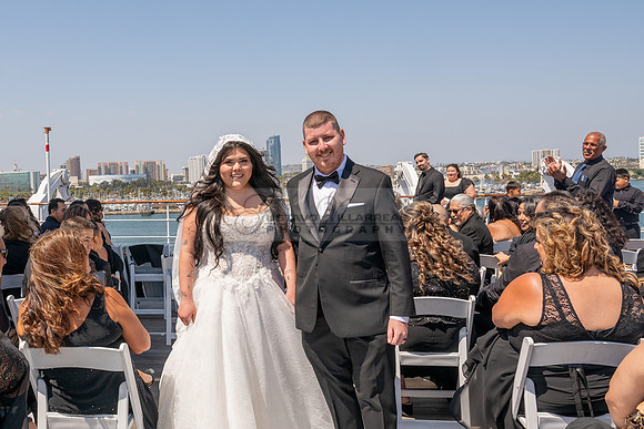 Ariel and Maricruz wedding ceremony, reception at The Queen Mary in Long Beach Ca, Gustavo Villarreal Photographer, videographer, 323-633-8283, www.gvphotoandvideo.com