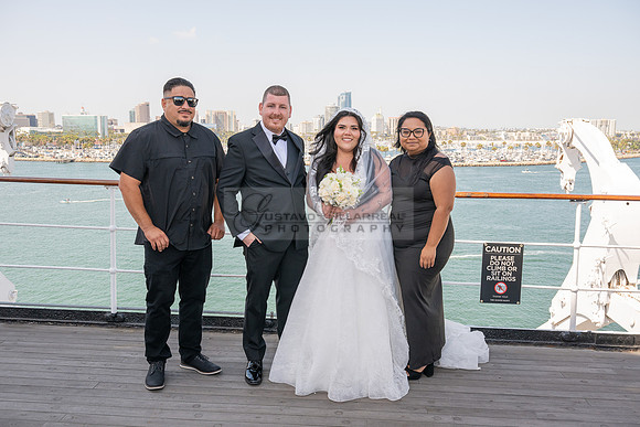 Ariel and Maricruz wedding ceremony, reception at The Queen Mary in Long Beach Ca, Gustavo Villarreal Photographer, videographer, 323-633-8283, www.gvphotoandvideo.com