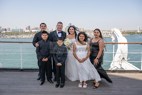 Ariel and Maricruz wedding ceremony, reception at The Queen Mary in Long Beach Ca, Gustavo Villarreal Photographer, videographer, 323-633-8283, www.gvphotoandvideo.com