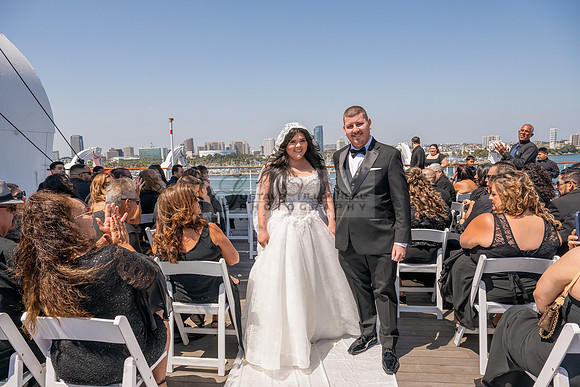 Ariel and Maricruz wedding ceremony, reception at The Queen Mary in Long Beach Ca, Gustavo Villarreal Photographer, videographer, 323-633-8283, www.gvphotoandvideo.com