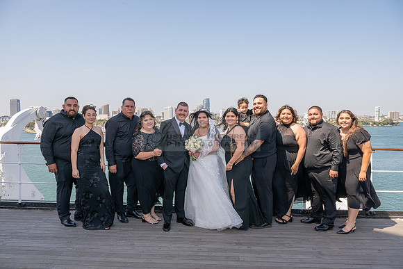 Ariel and Maricruz wedding ceremony, reception at The Queen Mary in Long Beach Ca, Gustavo Villarreal Photographer, videographer, 323-633-8283, www.gvphotoandvideo.com