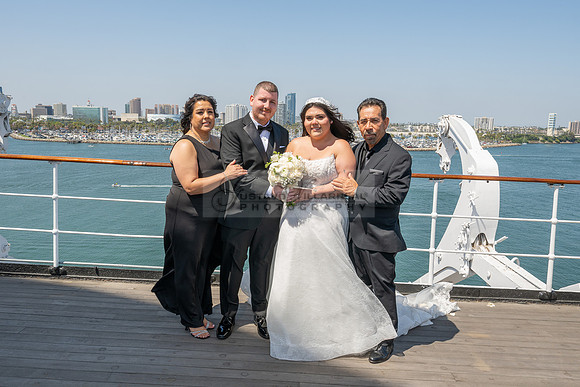 Ariel and Maricruz wedding ceremony, reception at The Queen Mary in Long Beach Ca, Gustavo Villarreal Photographer, videographer, 323-633-8283, www.gvphotoandvideo.com