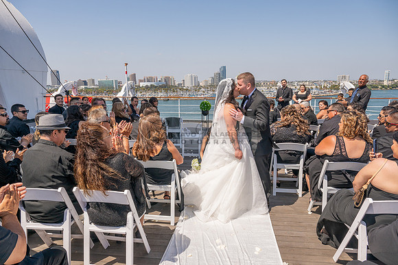 Ariel and Maricruz wedding ceremony, reception at The Queen Mary in Long Beach Ca, Gustavo Villarreal Photographer, videographer, 323-633-8283, www.gvphotoandvideo.com