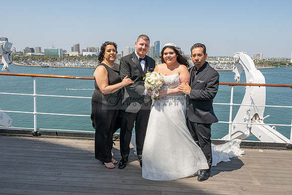 Ariel and Maricruz wedding ceremony, reception at The Queen Mary in Long Beach Ca, Gustavo Villarreal Photographer, videographer, 323-633-8283, www.gvphotoandvideo.com