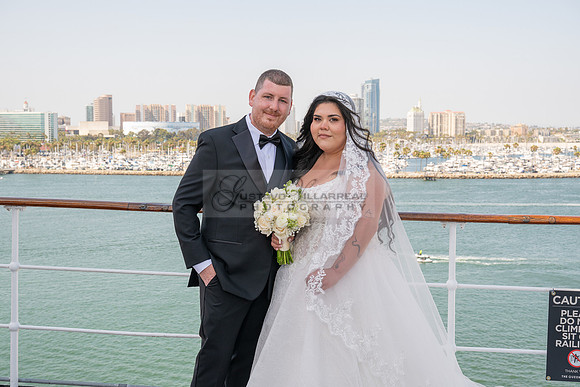 Ariel and Maricruz wedding ceremony, reception at The Queen Mary in Long Beach Ca, Gustavo Villarreal Photographer, videographer, 323-633-8283, www.gvphotoandvideo.com