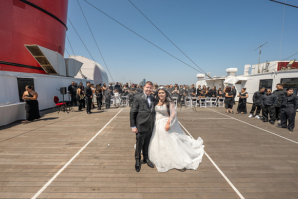 Ariel and Maricruz wedding ceremony, reception at The Queen Mary in Long Beach Ca, Gustavo Villarreal Photographer, videographer, 323-633-8283, www.gvphotoandvideo.com