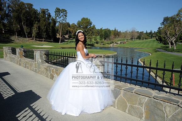 Mariah Quinceanera photoshoot, photographer, videographer, weddings, sweet 16 at Friendly Hills Country Club in Whittier Ca. 323-633-8283