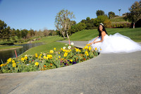 Mariah Quinceanera photoshoot, photographer, videographer, weddings, sweet 16 at Friendly Hills Country Club in Whittier Ca. 323-633-8283