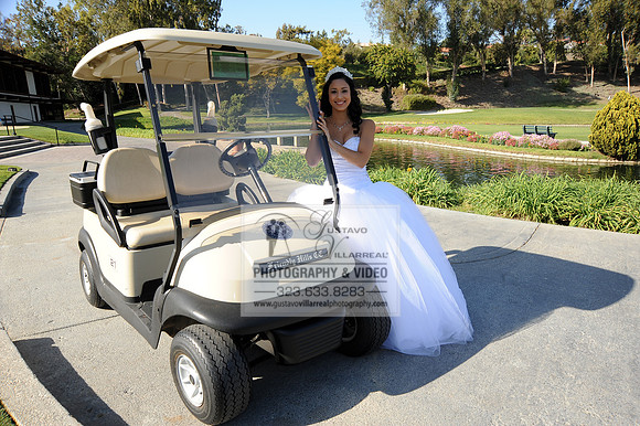 Mariah Quinceanera photoshoot, photographer, videographer, weddings, sweet 16 at Friendly Hills Country Club in Whittier Ca. 323-633-8283