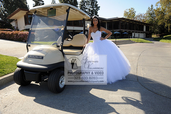 Mariah Quinceanera photoshoot, photographer, videographer, weddings, sweet 16 at Friendly Hills Country Club in Whittier Ca. 323-633-8283