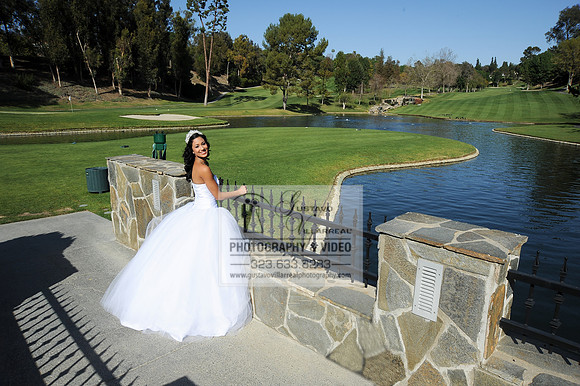 Mariah Quinceanera photoshoot, photographer, videographer, weddings, sweet 16 at Friendly Hills Country Club in Whittier Ca. 323-633-8283