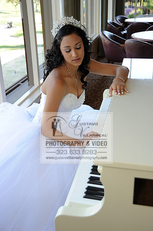 Mariah Quinceanera photoshoot, photographer, videographer, weddings, sweet 16 at Friendly Hills Country Club in Whittier Ca. 323-633-8283