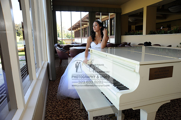 Mariah Quinceanera photoshoot, photographer, videographer, weddings, sweet 16 at Friendly Hills Country Club in Whittier Ca. 323-633-8283