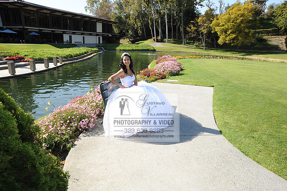 Mariah Quinceanera photoshoot, photographer, videographer, weddings, sweet 16 at Friendly Hills Country Club in Whittier Ca. 323-633-8283