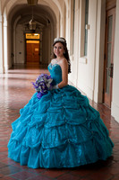 Luisa Cardenas pictures of Quincea–eras in Pasadena City Hall in