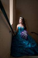 Luisa Cardenas pictures of Quincea–eras in Pasadena City Hall in