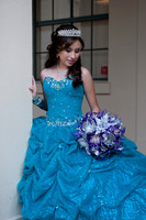 Luisa Cardenas pictures of Quincea–eras in Pasadena City Hall in