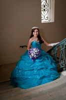 Luisa Cardenas pictures of Quincea–eras in Pasadena City Hall in