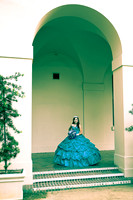 Luisa Cardenas pictures of Quincea–eras in Pasadena City Hall in