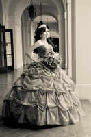 Luisa Cardenas pictures of Quincea–eras in Pasadena City Hall in