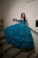 Luisa Cardenas pictures of Quincea–eras in Pasadena City Hall in