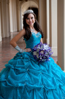Luisa Cardenas pictures of Quincea–eras in Pasadena City Hall in