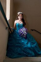 Luisa Cardenas pictures of Quincea–eras in Pasadena City Hall in