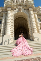 Kassandra Ayala Quinceaneras photo session at beautiful  Pasadena City Hall in Pasadena California, Photographer www.gvphotoandvideo.com, 323-633-8283