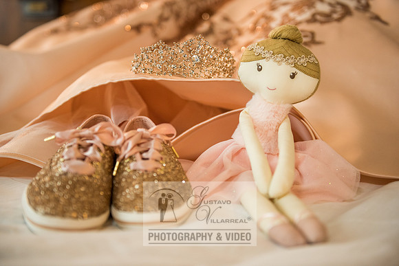 Aundrie Elaine quinceanera celebration at Hilton Hotel in Pasadena Ca