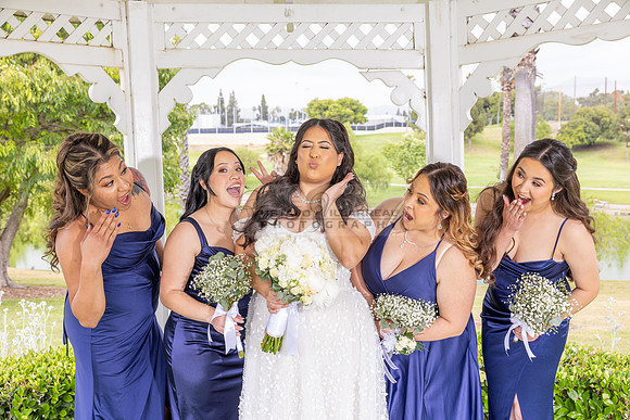 Thalial and Francisco wedding reception at La Mirada Golf course in