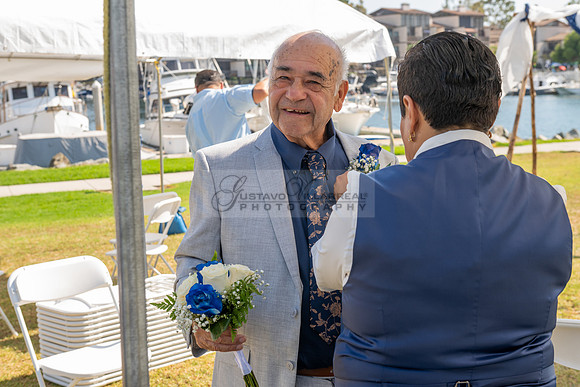 Ivonne and Alejandra wedding celebration at Jack Nicols Park in Long Beach Ca, reception at La Traviata Restaurant in long beach Ca, photography and videography by Gustavo Villarreal, 323-633-8283