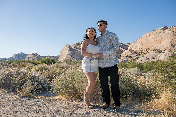 Steven and Genesis engagement photo session at Phelan Ca, weddings, quinceaneras by Gustavo Villarreal Photographer, videographer, 323-633-8283