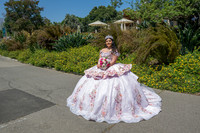 Sofia Mia quinceañera photos, videos, session, at Los Ageles Arboretum and Botanic Garden in Arcadia Ca, Gustavo Villarreal photographer, videographer, 323-633-8283, www.gvphotoandvideo.com