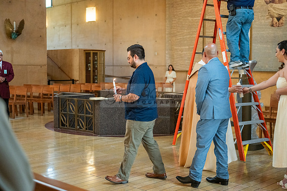 Baptism photographer, videographer at Cathedral of our Lady of Angeles in Los Angeles Ca. Gustavo Villarreal Photography, 323-633-8283, www.gvphotoandvideo.com
