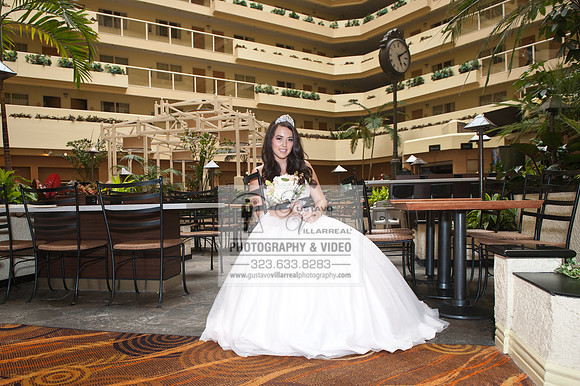 Quinceaneras and weddings photography and video at Embassy suite