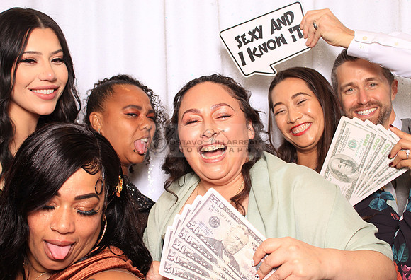 Stephanie and Albert wedding celebration, photo booth in Redondo Beach Ca, Gustavo Villarreal Photography, 323-633-8283, www.gvphotoandvideo.com