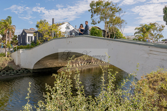Karina and Raul engagement photos session, wedding photos at Venice Canals in Venice Beach California, Photography and videography by Gustavo Villarreal photographer, 323-633-8283, www.gvphotoandvideo