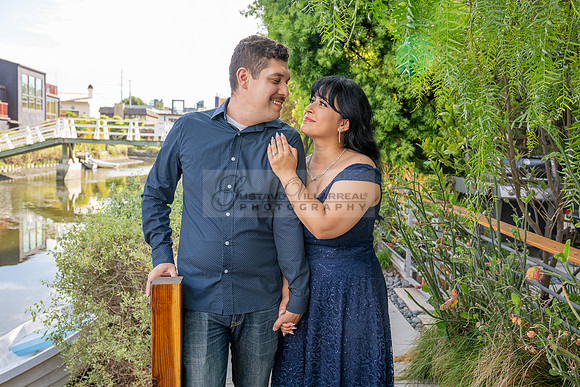 Karina and Raul engagement photos session, wedding photos at Venice Canals in Venice Beach California, Photography and videography by Gustavo Villarreal photographer, 323-633-8283, www.gvphotoandvideo