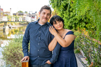 Karina and Raul engagement photos session, wedding photos at Venice Canals in Venice Beach California, Photography and videography by Gustavo Villarreal photographer, 323-633-8283, www.gvphotoandvideo