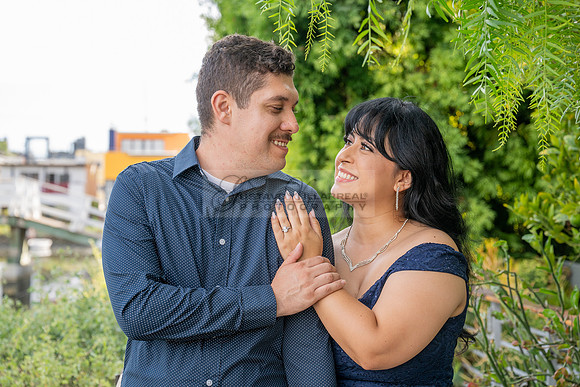 Karina and Raul engagement photos session, wedding photos at Venice Canals in Venice Beach California, Photography and videography by Gustavo Villarreal photographer, 323-633-8283, www.gvphotoandvideo